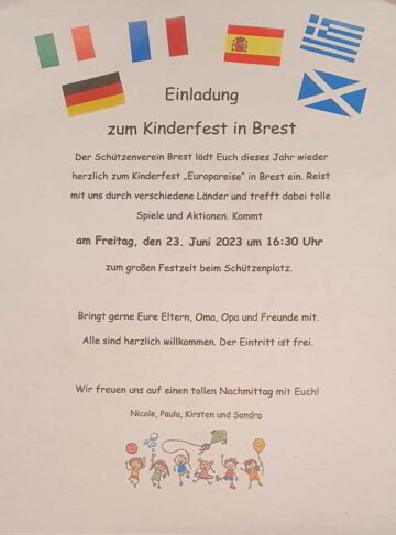 Flyer Kinderfest