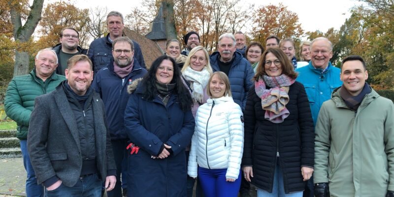 Gruppenbild LAG-Mitglieder LEADER-Region Moorexpress-Stader Geest