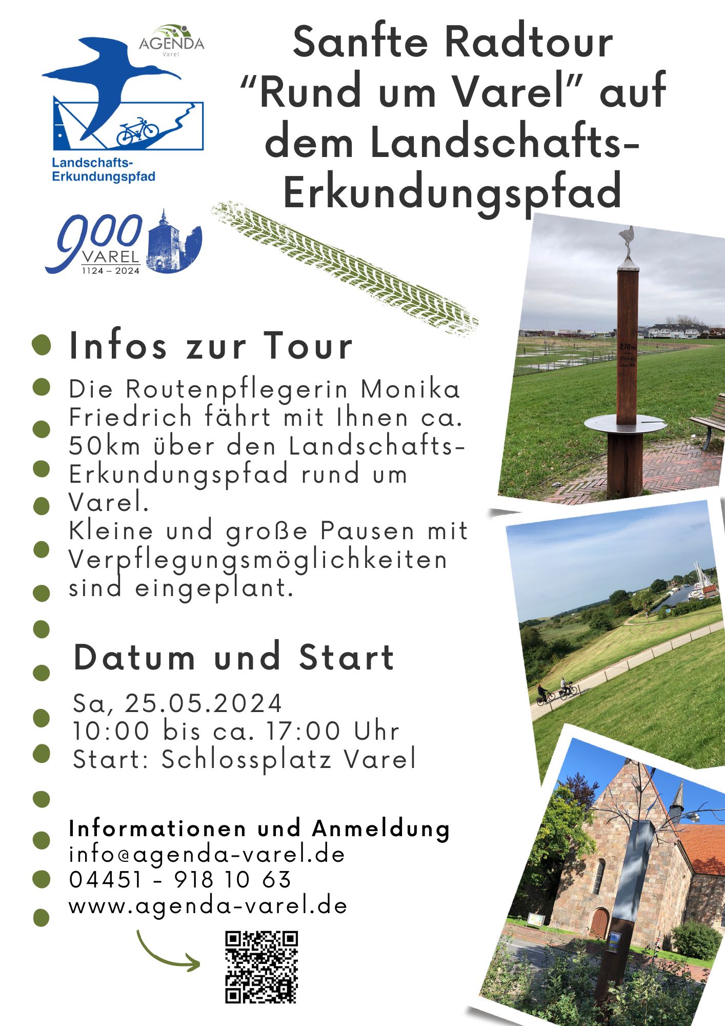 Radtour Landschafts-Erkundungspfad Varel