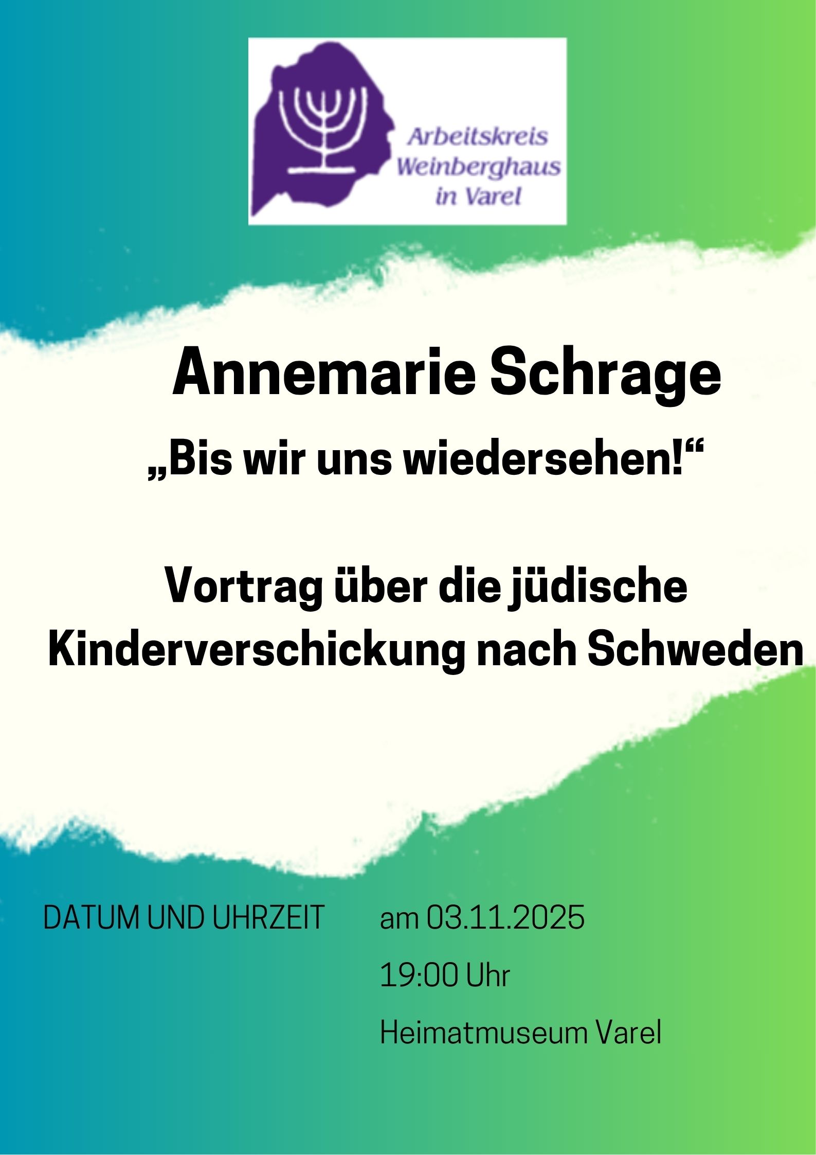 Kopie von Lesung und Gespräch, Interview, Plakat-1