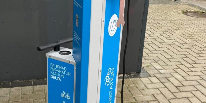 fahrradservicestation fahrradreparatur station